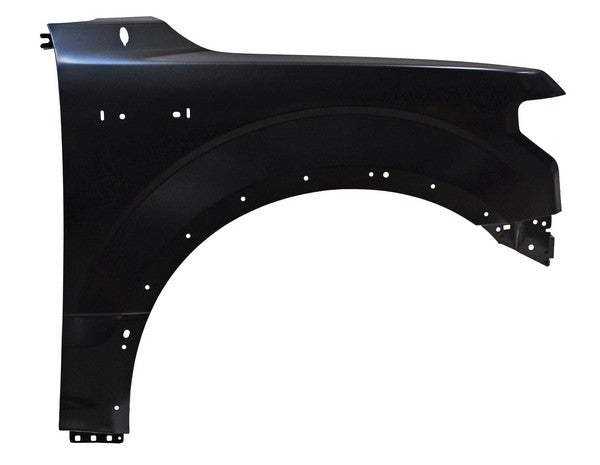 Salpicadera para Camioneta Ford 2015, 2016, 2017, 2018, 2019, 2020 - Con Hoyos para Moldura Lateral - de Aluminio, Derecho