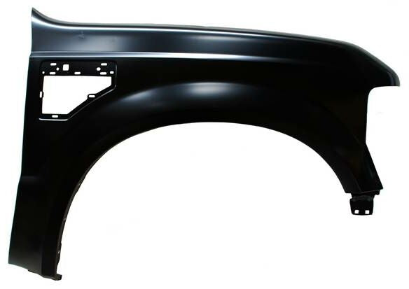 Salpicadera para Ford Super Duty 2008, 2009, 2010 Sin Hoyos para Moldura, Derecho