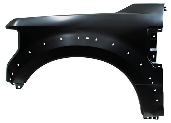 Salpicadera para Ford Super Duty 2017, 2018, 2019, 2020, 2021, 2022 F450 Con Hoyos para Moldura, Aluminio, Izquierda