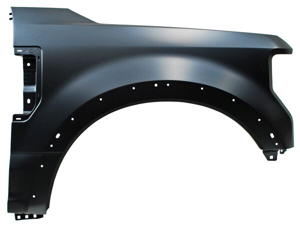 Salpicadera para Ford Super Duty 2017, 2018, 2019, 2020, 2021, 2022 F250/350 Con Hoyos para Moldura - de Metal - Derecho