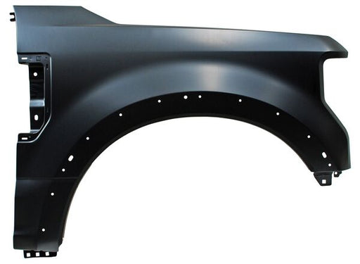 Salpicadera para Ford Super Duty 2017, 2018, 2019, 2020, 2021, 2022 F250/350 Con Hoyos para Moldura - de Aluminio - Derecho