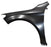 Salpicadera para Mercedes Benz Cla 2014, 2015, 2016, 2017, 2018, 2019 - de Metal Izquierdo