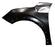 Salpicadera para Peugeot 208 2022, 2023, 2024 - Con Hoyos para Moldura Izquierdo