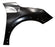 Salpicadera para Peugeot 208 2022, 2023, 2024 - Con Hoyos para Moldura Derecho