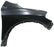 Salpicadera para Suzuki Sx4 Scross 2014, 2015, 2016 Derecho