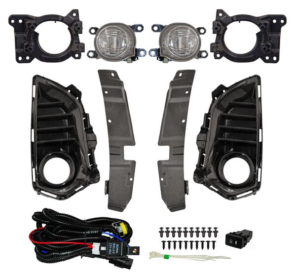Faro Niebla para Toyota Yaris 2023, 2024, 2025, 2026 - LEDS, con Parrilla Juego