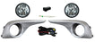 Faro Niebla para Toyota Highlander 2011, 2012, 2013 - Con Parrilla Plata Juego