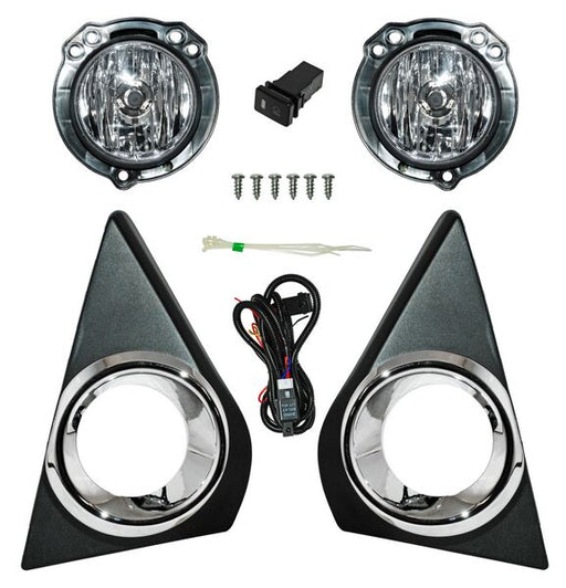 Faro Niebla para Toyota Avanza 2020, 2021 - Con Parrilla Filo Cromado Juego