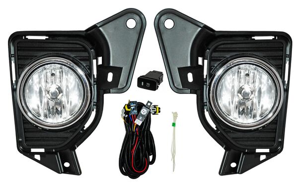 Faro Niebla para Toyota Hiace 2014, 2015, 2016, 2017, 2018, 2019 - Con Parrilla Filo Cromado Juego