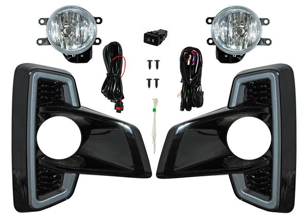 Faro Niebla para Hilux 2019, 2020 Rocco/ Revo con Parrilla Juego